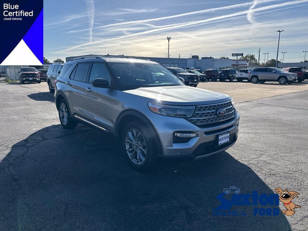 Certified 2022 Ford Explorer Limited AWD/4WD image 1