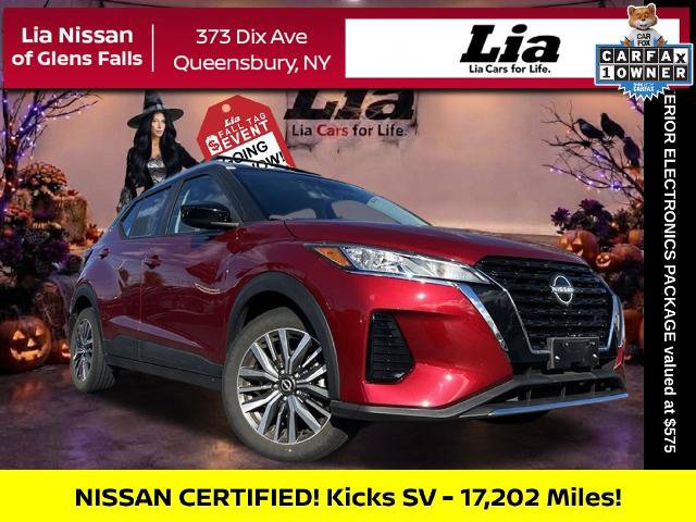 Certified 2023 Nissan Kicks SV w/ Interior Electronics Package FWD 360° Tour