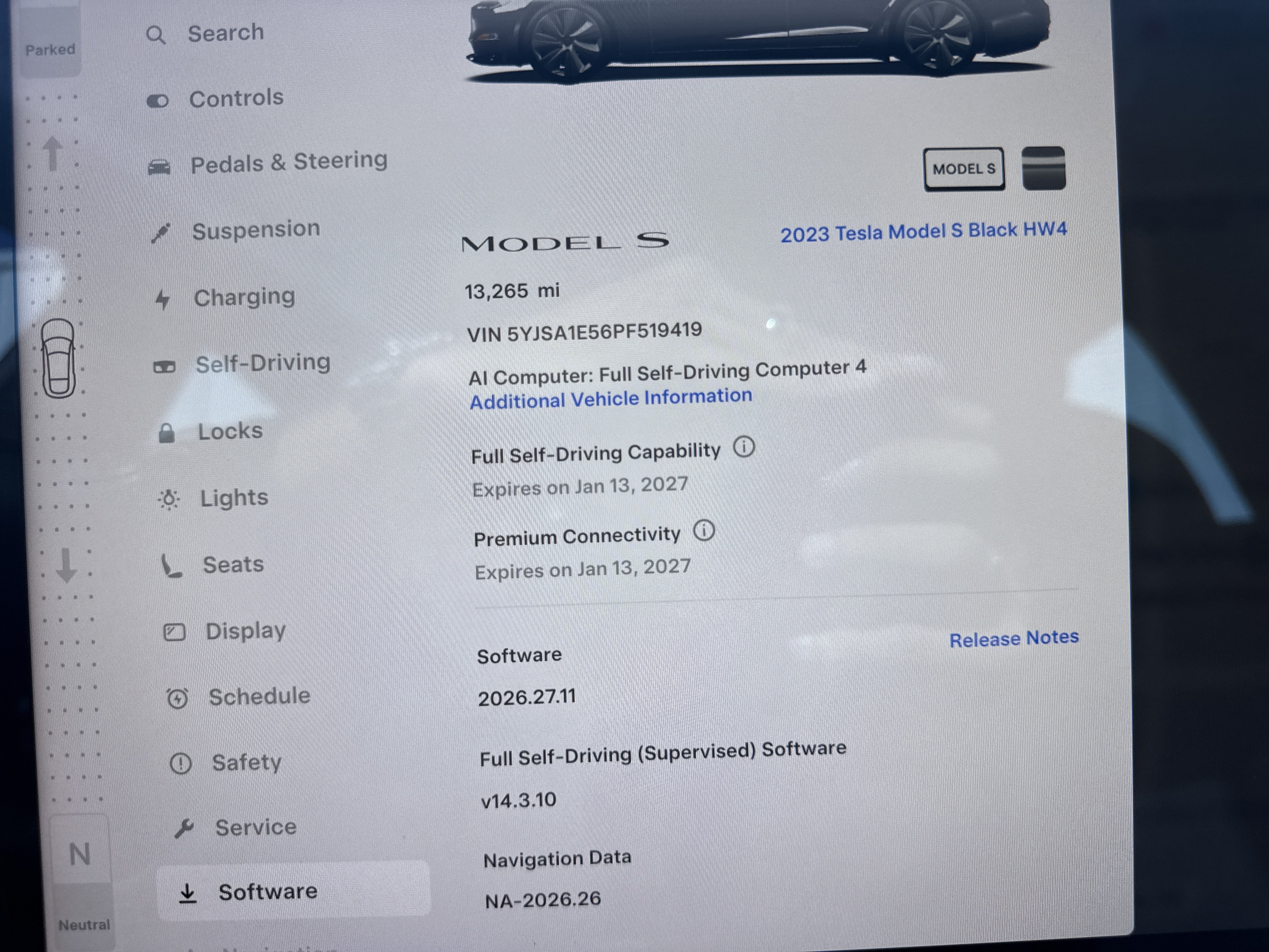 Used 2023 Tesla Model S AWD/4WD image 2