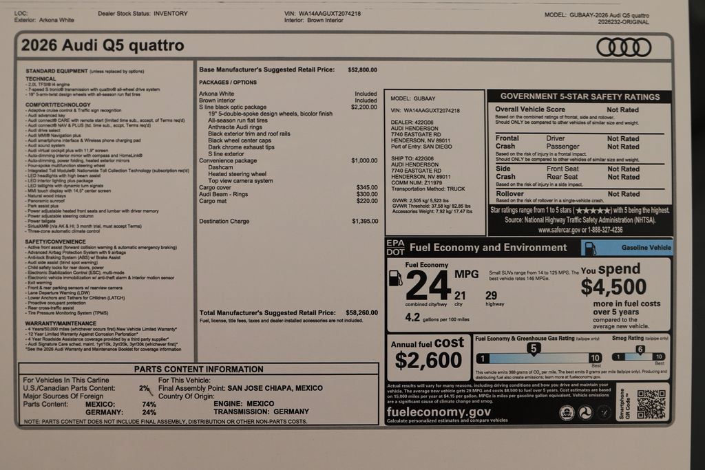 New 2026 Audi Q5 2.0T AWD/4WD image 33