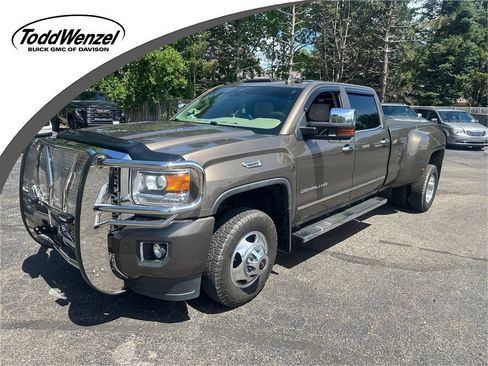 Used 2015 GMC Sierra 3500 Denali w/ Duramax Plus Package RWD image 1