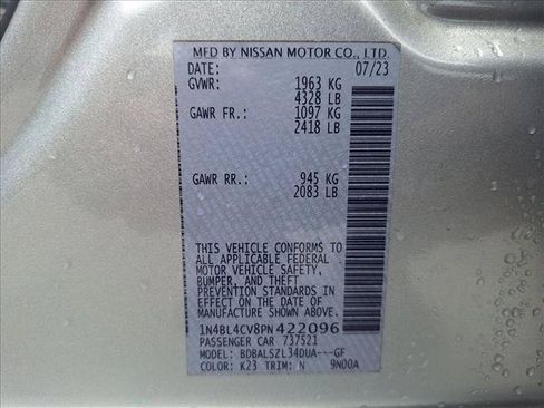 Used 2023 Nissan Altima 2.5 SR FWD image 19