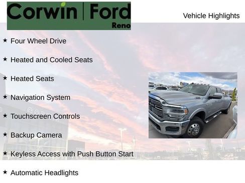Used 2021 RAM 3500 Laramie AWD/4WD image 8