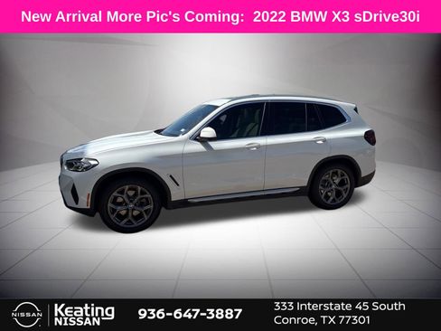 Used 2022 BMW X3 sDrive30i w/ Convenience Package RWD image 1