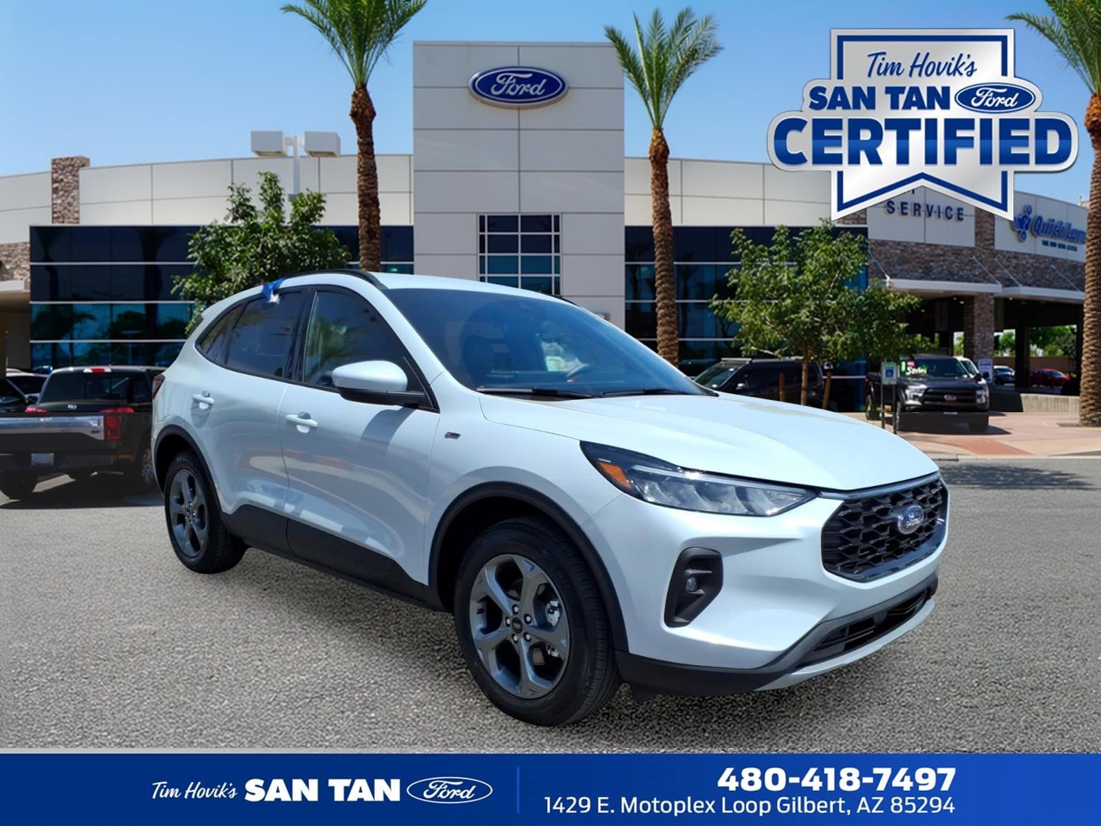 Certified 2025 Ford Escape ST-Line Select w/ Tech Pack #1 AWD/4WD image 1