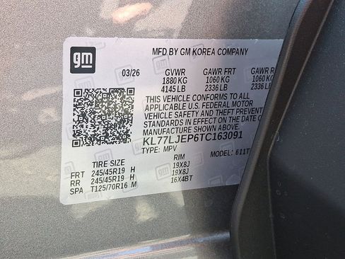 New 2026 Chevrolet Trax RS FWD image 18