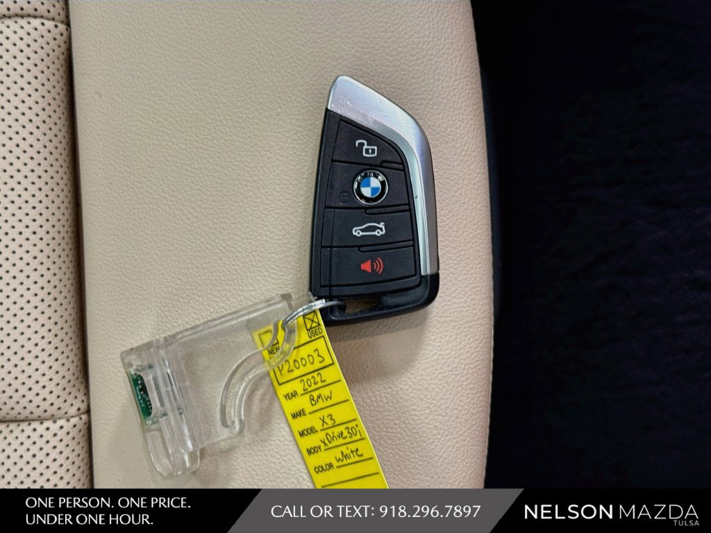 Used 2022 BMW X3 xDrive30i w/ Premium Package 2 (ZPA) AWD/4WD image 54