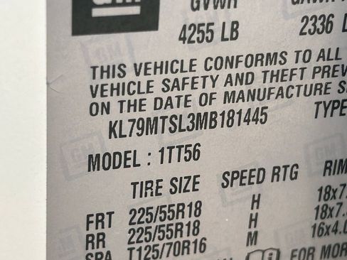 Used 2021 Chevrolet TrailBlazer RS w/ Technology Package image 55