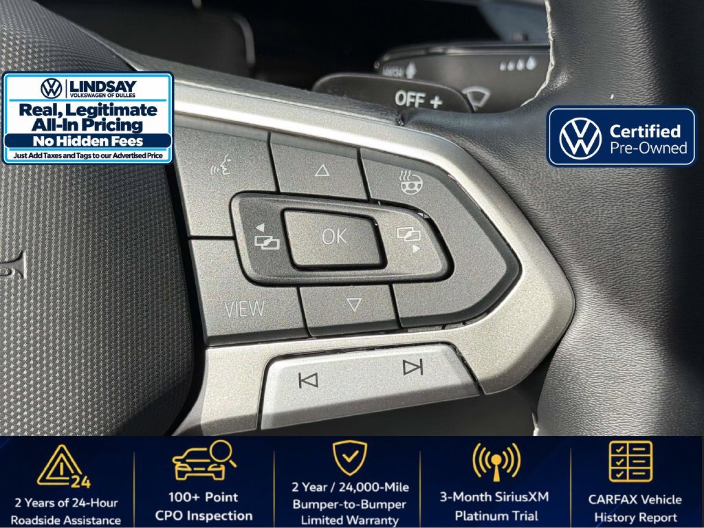Certified 2024 Volkswagen Atlas Cross Sport SE w/ Panoramic Sunroof Package FWD image 21