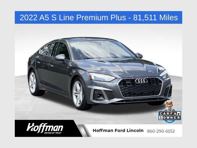 Used 2022 Audi A5 2.0T Premium Plus w/ Premium Plus AWD/4WD image 1