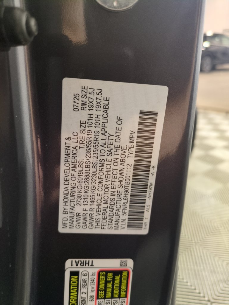 Certified 2026 Honda Odyssey Elite image 37