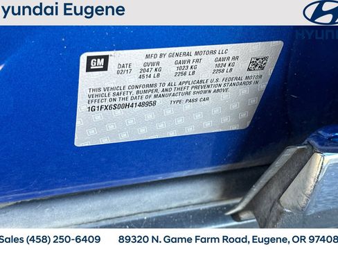 Used 2017 Chevrolet Bolt Premier w/ Driver Confidence II Package image 42