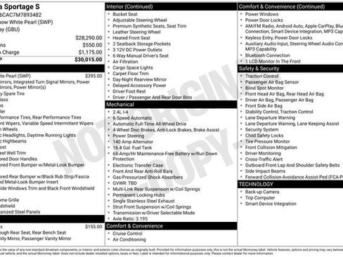 Used 2021 Kia Sportage S image 29