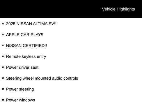 Used 2025 Nissan Altima 2.5 SV image 6
