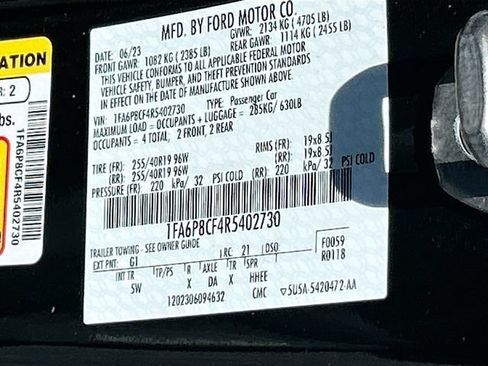 Used 2024 Ford Mustang GT Premium RWD image 28