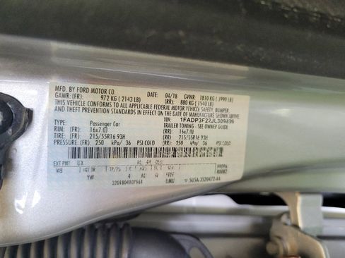 Used 2018 Ford Focus SE FWD image 33