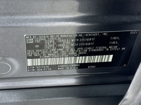 Used 2021 Toyota RAV4 XLE w/ Convenience Package AWD/4WD image 32