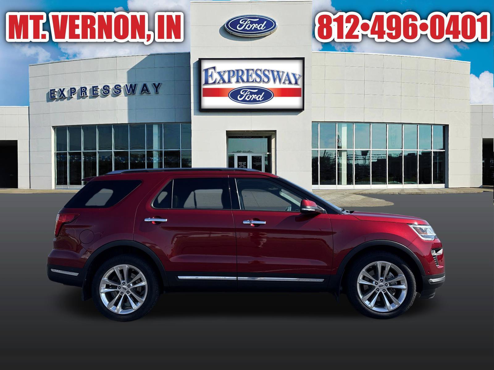 Used 2018 Ford Explorer Limited w/ Equipment Group 301A AWD/4WD image 13
