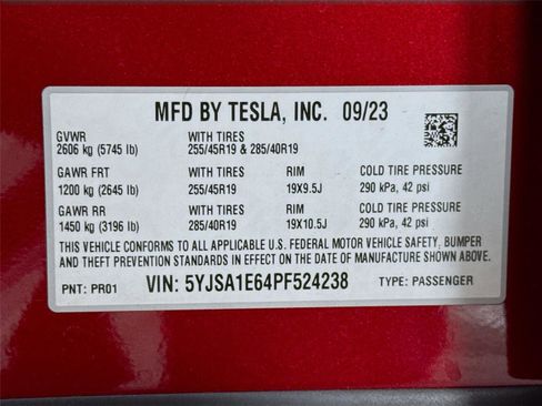 Used 2023 Tesla Model S Plaid AWD/4WD image 20
