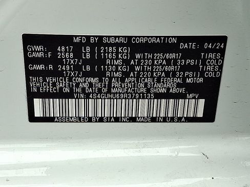 Certified 2024 Subaru Crosstrek 2.5i Wilderness w/ Crosstrek Mirror Package AWD/4WD image 27
