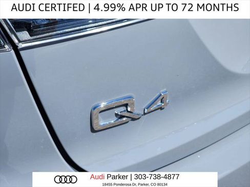 Certified 2023 Audi Q4 e-tron Prestige w/ 20" Wheel Package AWD/4WD image 10