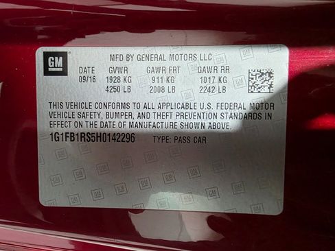 Used 2017 Chevrolet Camaro LT w/ RS Package image 35