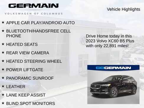 Used 2023 Volvo XC60 B5 Plus AWD/4WD image 5