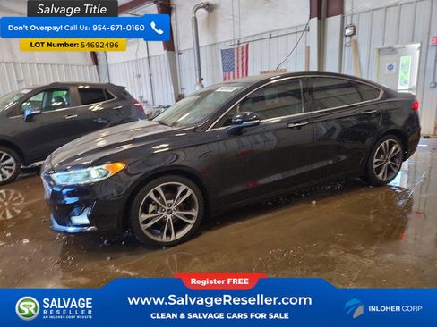Used 2020 Ford Fusion Titanium AWD/4WD image 1