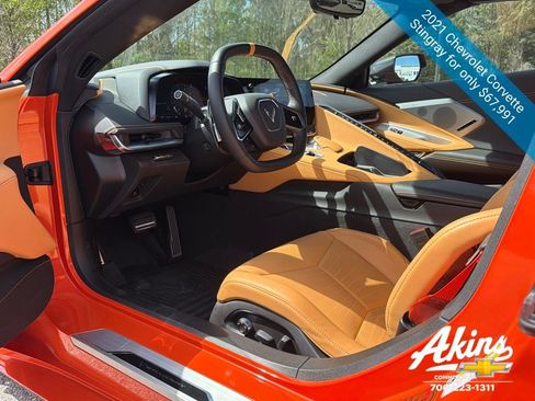 Certified 2021 Chevrolet Corvette Stingray Preferred Conv w/ Z51 Performance Package image 12