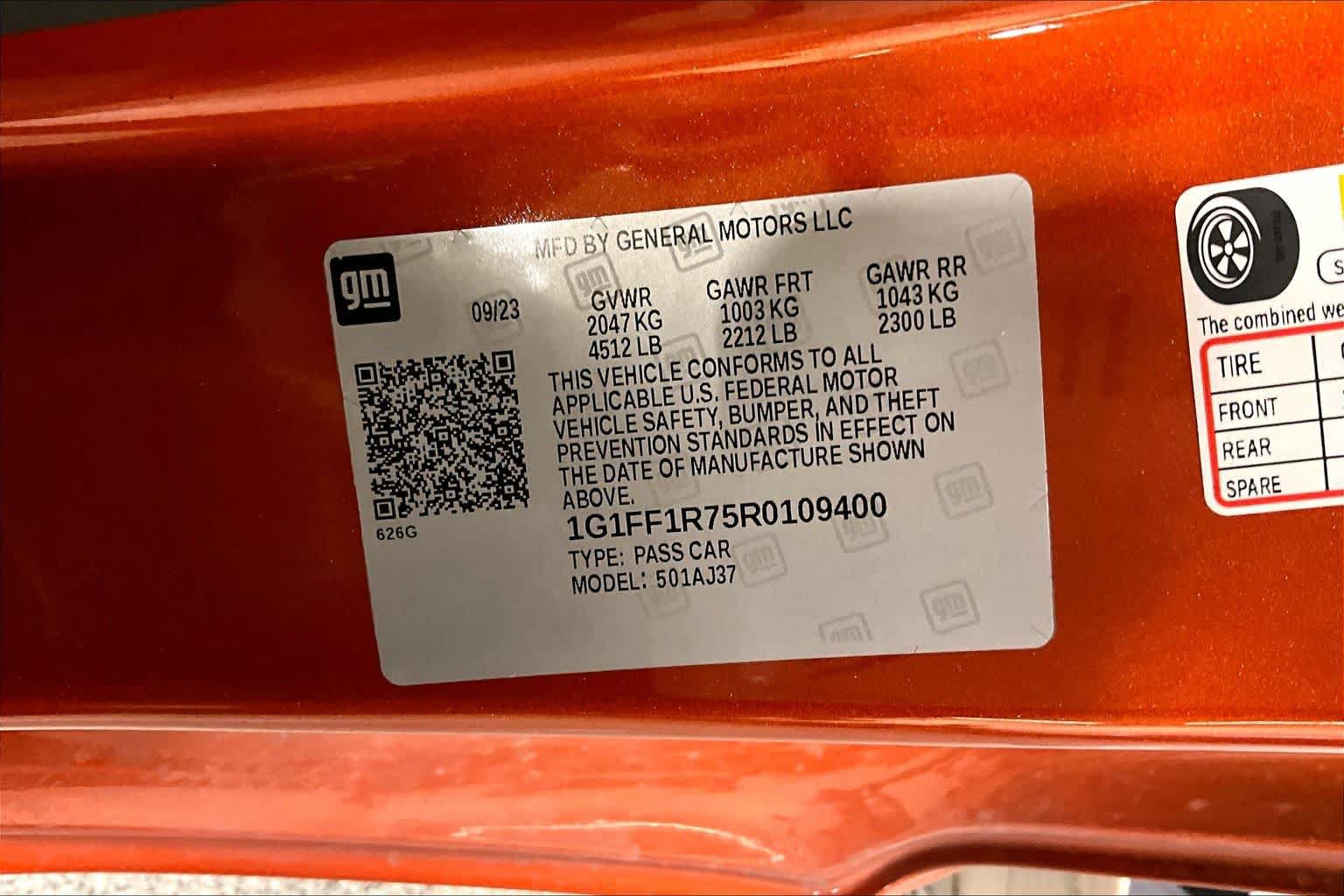 Used 2024 Chevrolet Camaro SS RWD image 35