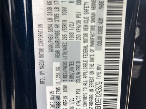 Certified 2025 MAZDA CX-90 3.3 Turbo w/ Preferred Package image 13