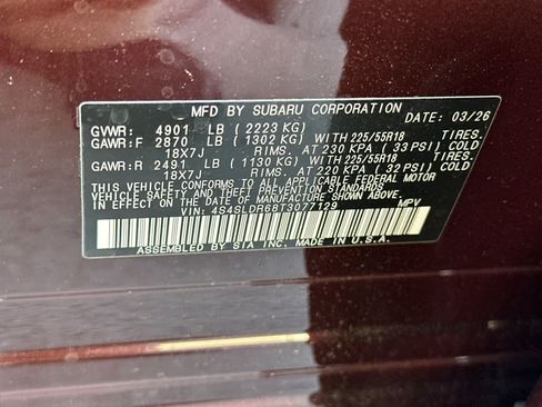 New 2026 Subaru Forester Limited AWD/4WD image 35