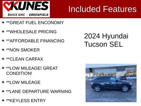 Used 2024 Hyundai Tucson SEL image 3