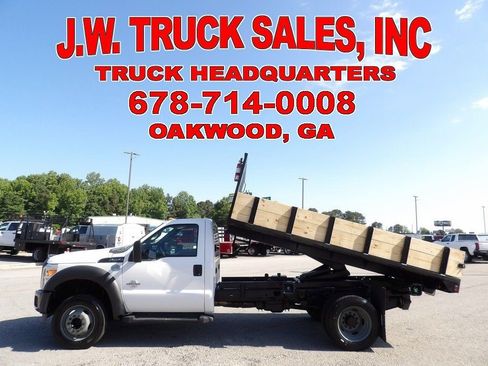 Used 2016 Ford F450 XL w/ Snow Plow Prep Package RWD image 2