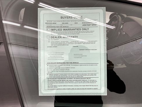 Certified 2023 Mercedes-Benz EQS AMG 4MATIC image 33