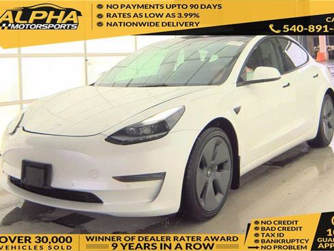 Used 2022 Tesla Model 3 Long Range AWD/4WD image 1