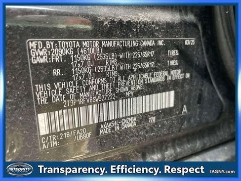 Certified 2025 Toyota RAV4 XLE AWD/4WD image 19