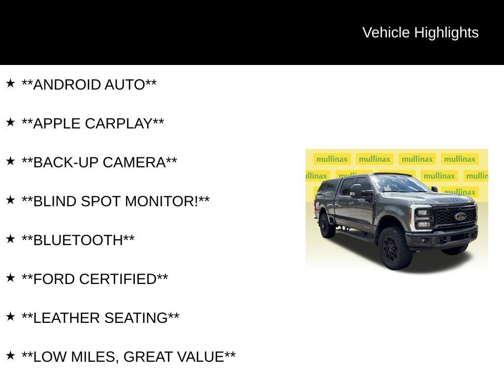 Used 2025 Ford F250 XLT w/ Black Appearance Package AWD/4WD image 13