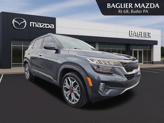 Used 2021 Kia Seltos SX w/ SX Sunroof Package AWD/4WD image 1