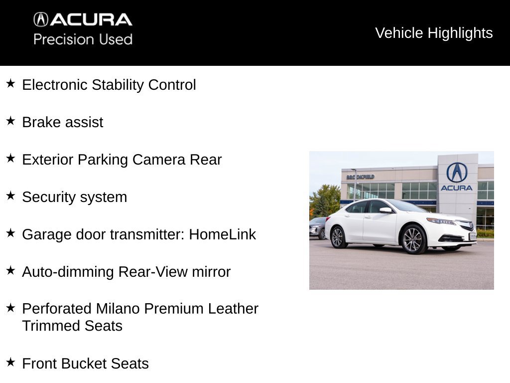 Certified 2017 Acura TLX w/ Technology Package AWD/4WD image 17