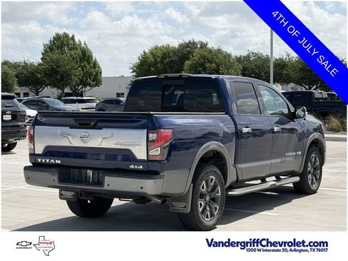 Used 2020 Nissan Titan Platinum Reserve w/ Protection Package 2 AWD/4WD image 4
