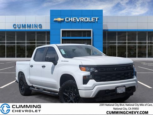 Certified 2023 Chevrolet Silverado 1500 Custom RWD image 1