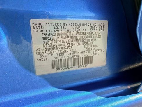 Used 2024 Nissan Versa SV w/ Trunk Package image 15