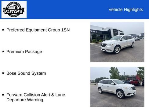 Used 2017 Buick Enclave Premium AWD/4WD image 2