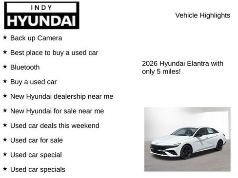New 2026 Hyundai Elantra Sport FWD image 7