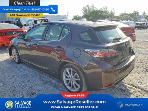 Used 2012 Lexus CT 200h Premium w/ Premium Audio Pkg FWD image 3