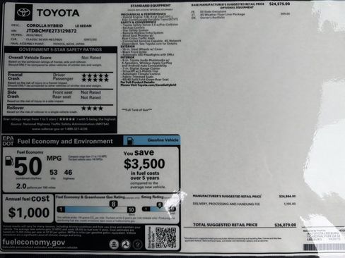 New 2026 Toyota Corolla LE image 24