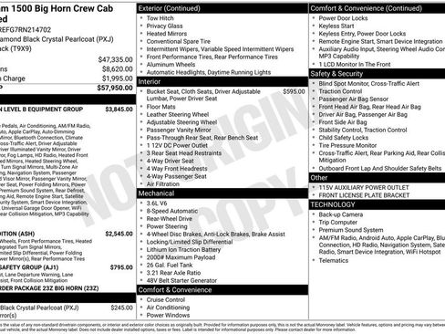 Used 2024 RAM 1500 Big Horn RWD image 2