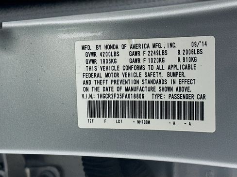 Used 2015 Honda Accord LX image 12