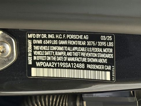 Certified 2025 Porsche Taycan AWD/4WD image 26